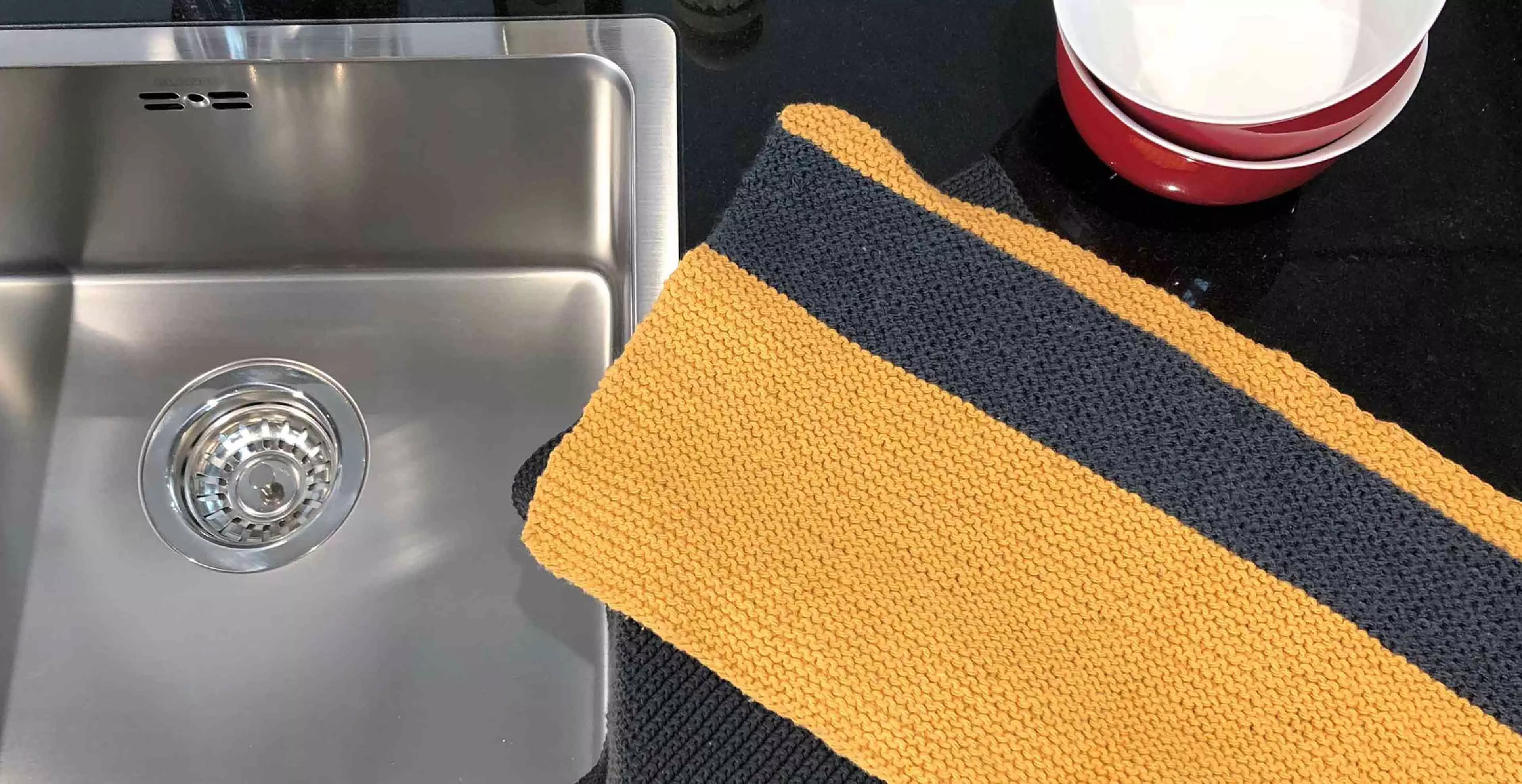 Marquardt Küchen: Küchenhandtuch Stricken