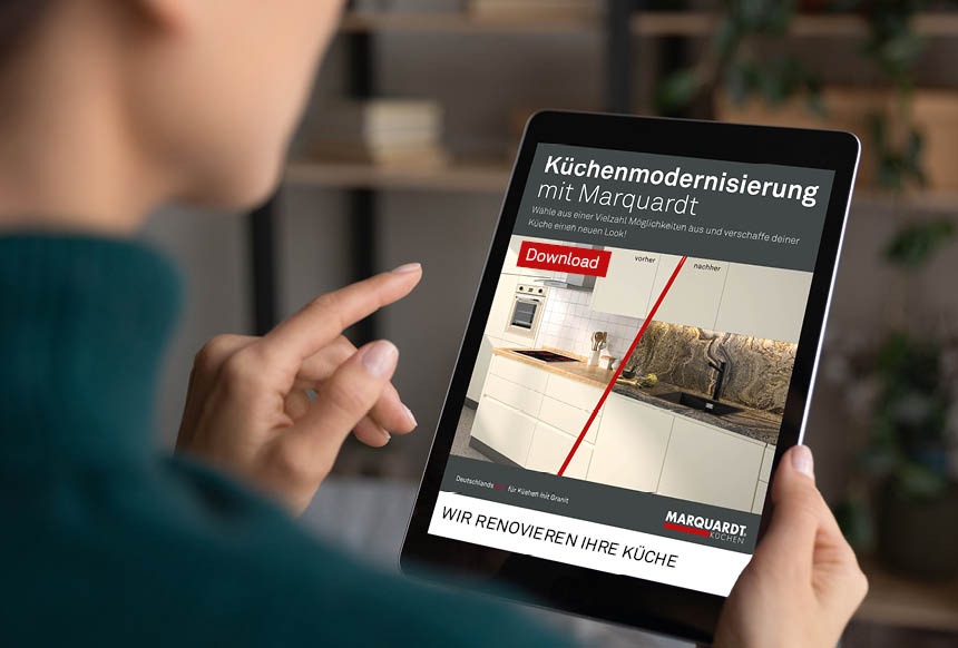 Marquardt Küchen Modernisierung Broschüre