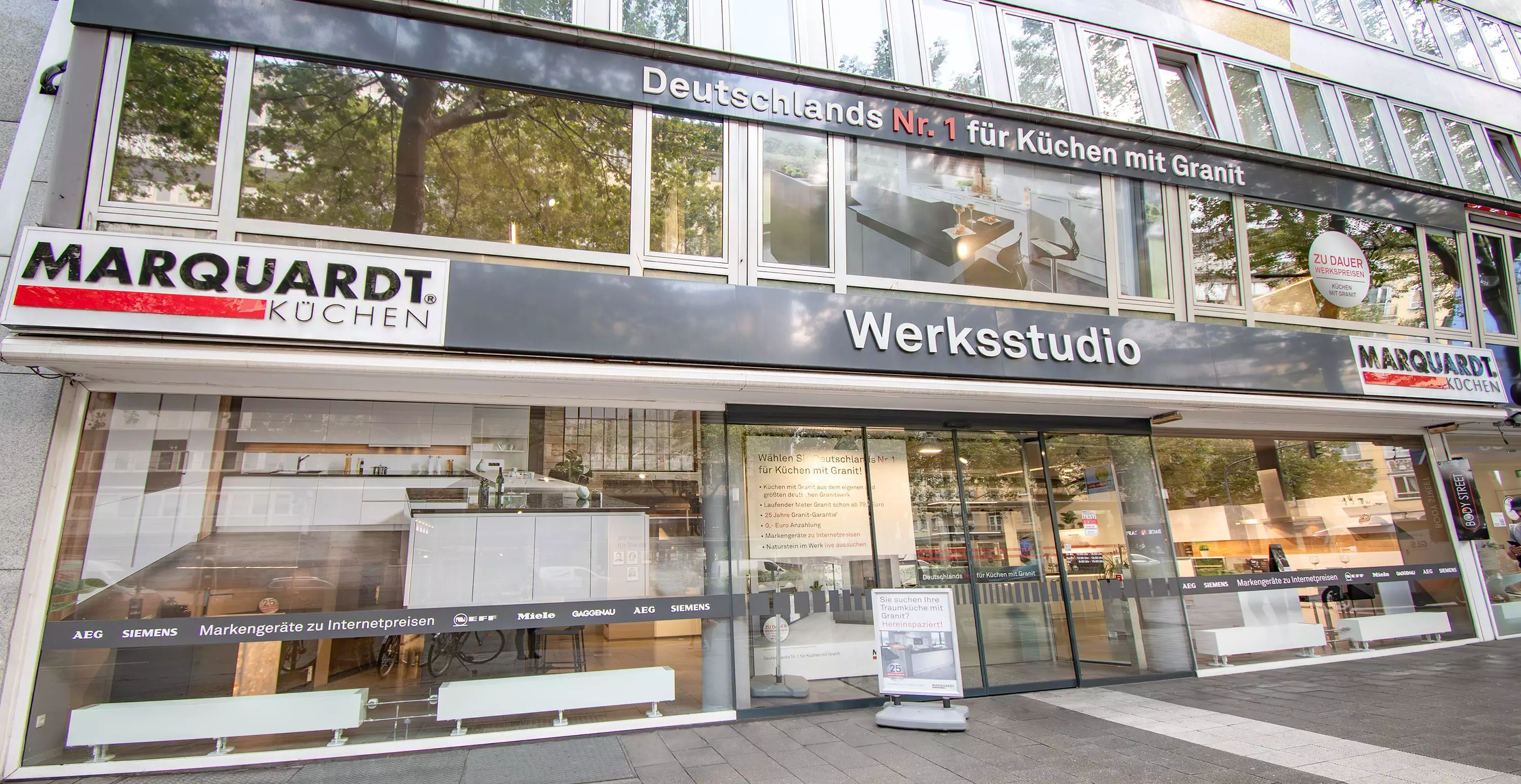 Marquardt Küchenstudio in Düsseldorf ⇒ Designküchen & Planung