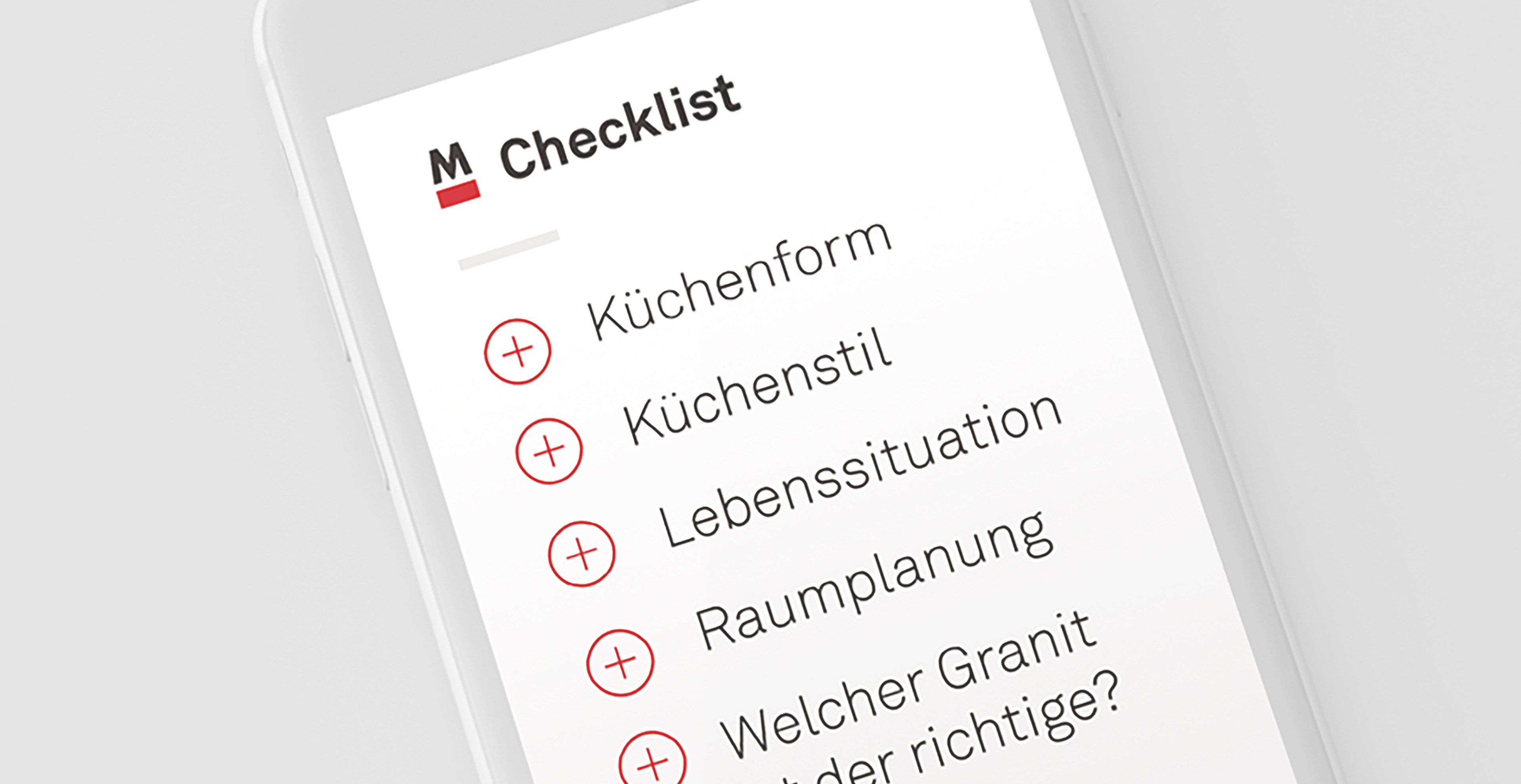 Checkliste für Küchenplanung zum Herunterladen
