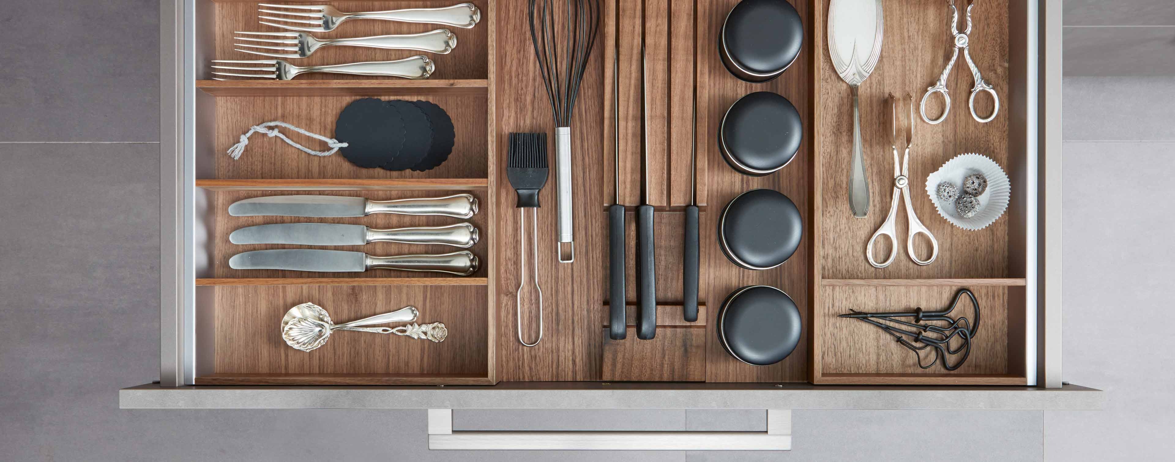 Küche Schublade Organisation