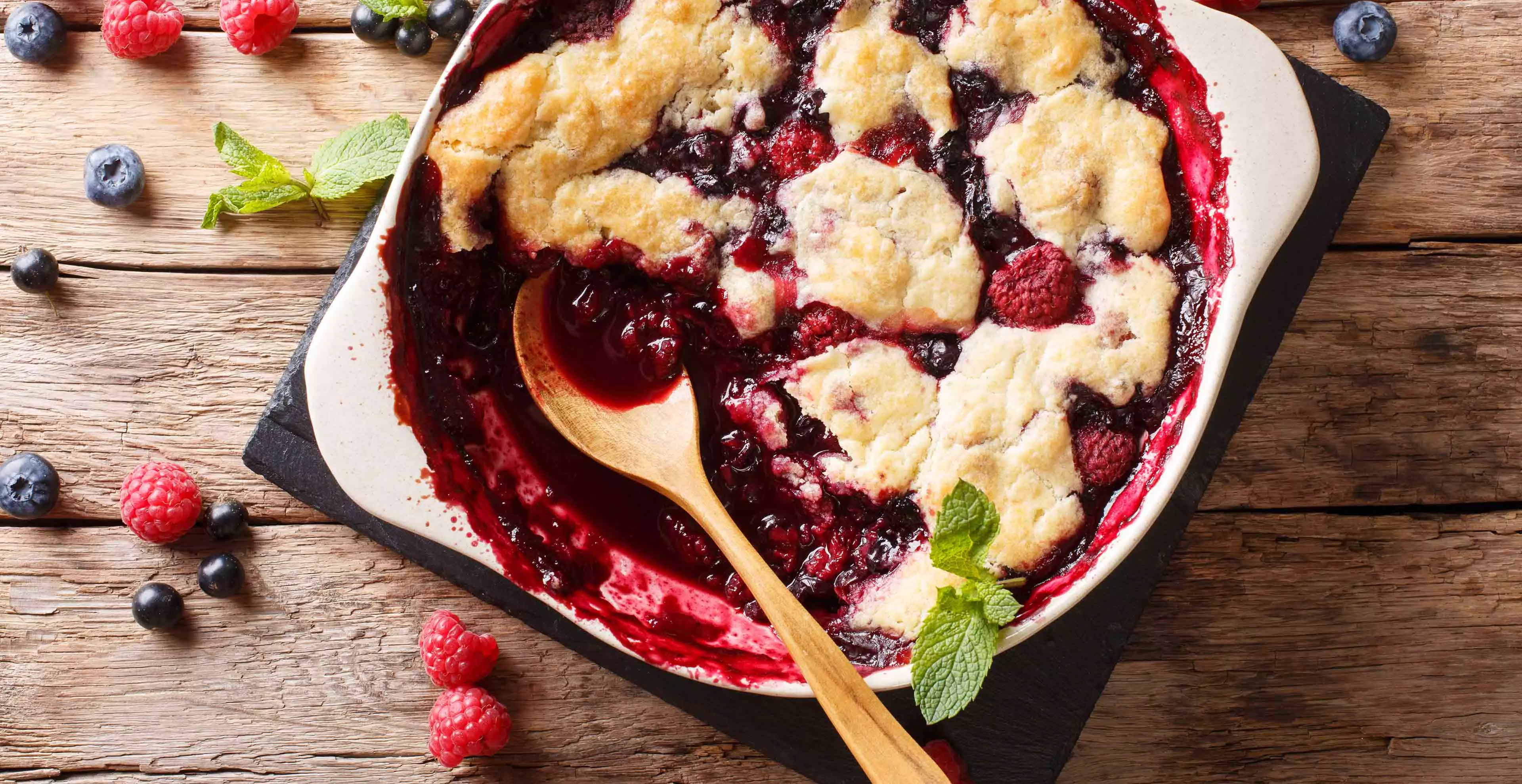 Himbeer Crumble