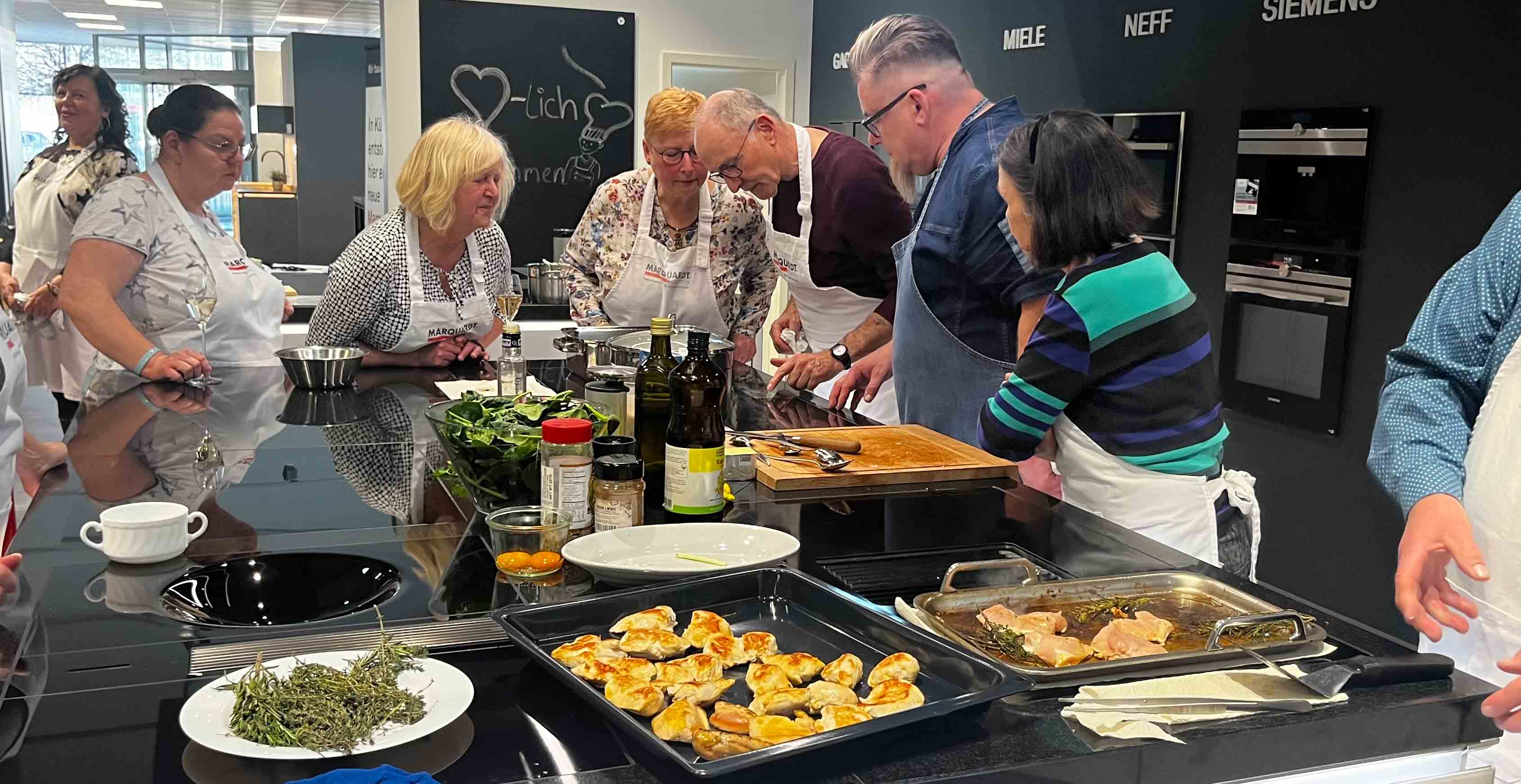 Kochevent bei Marquardt Küchen
