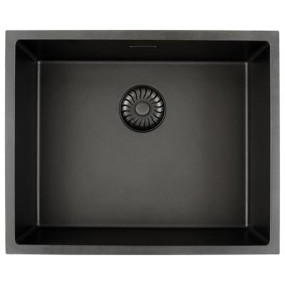 Caressi Spüle CAGRPP 50 BK-FL