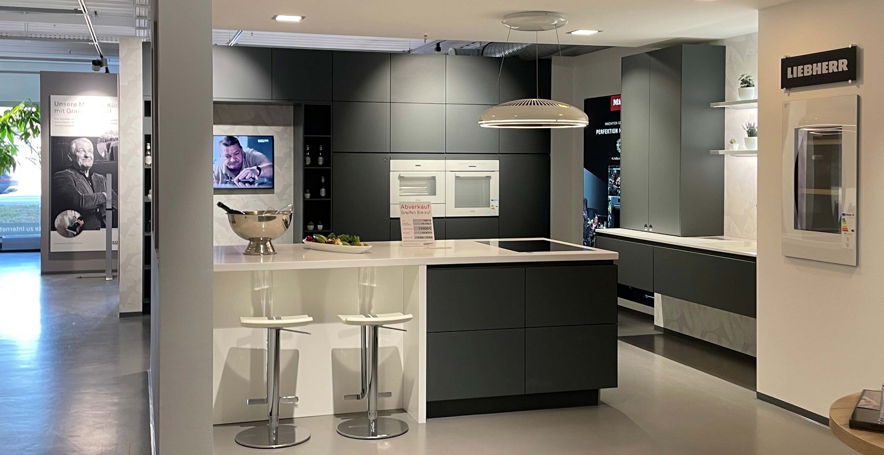 Musterküche im Abverkauf Halstenbek HAP14