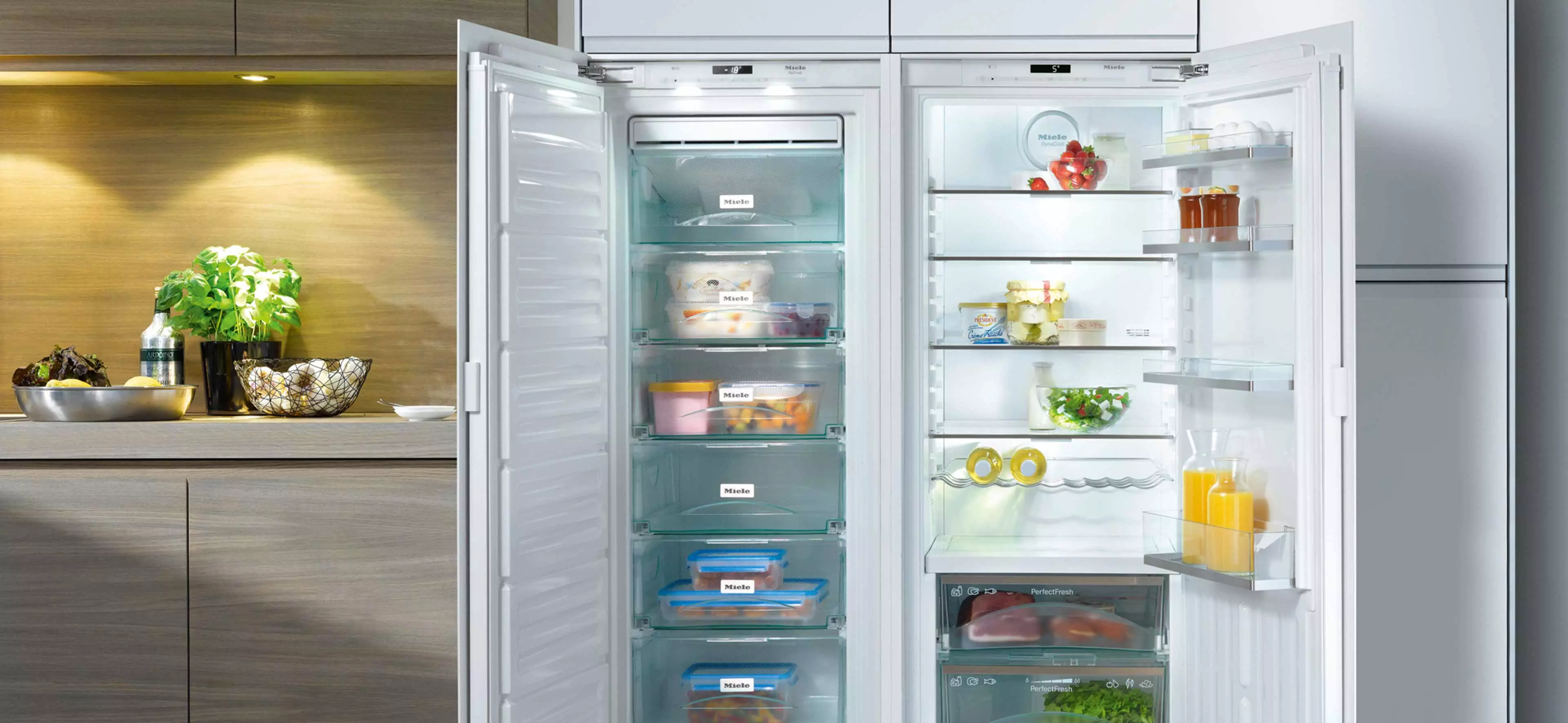 Топ встраиваемых холодильников