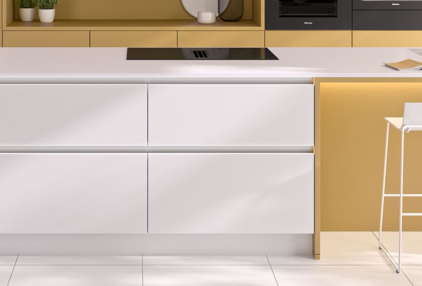 Quarzkomposit Arbeitsplatte