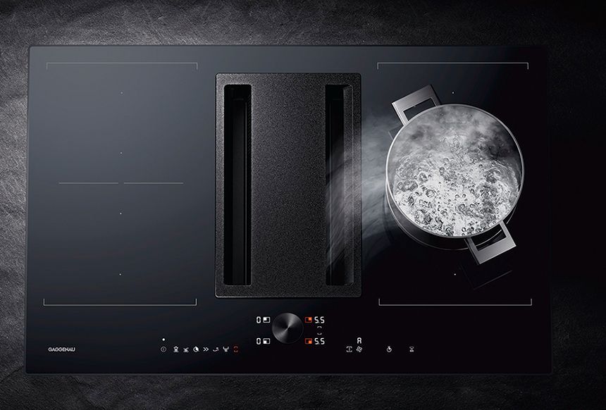 Marquardt Küchen: Integrierter Kochfeldabzug