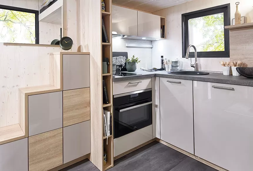 Marquardt Küchen: Tiny House L K195188che