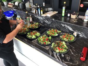 Marquardt Küchen Würselen Event - Vorspeise Salat