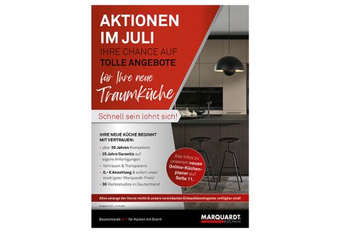 Aktionen von Marquardt Küchen
