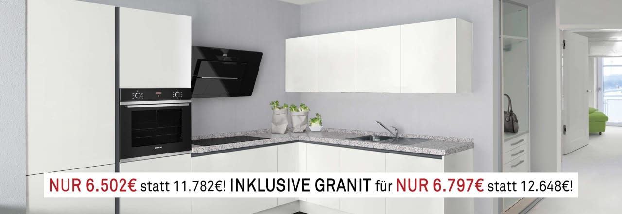 Küchen mit Granit zum Top-Preis