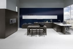 U-Küche Pinie schwarzbraun mit Zenith U-Küche Pinie schwarzbraun mit Zenith