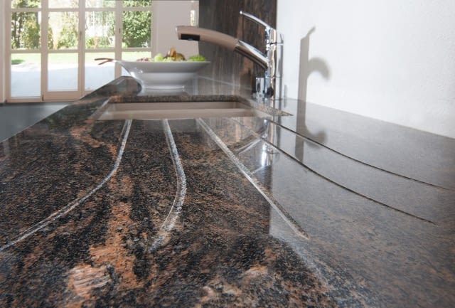 Landhausk che in L Form Windsor Magnolia mit Paradiso Landhausk che in L Form Windsor Magnolia mit Paradiso